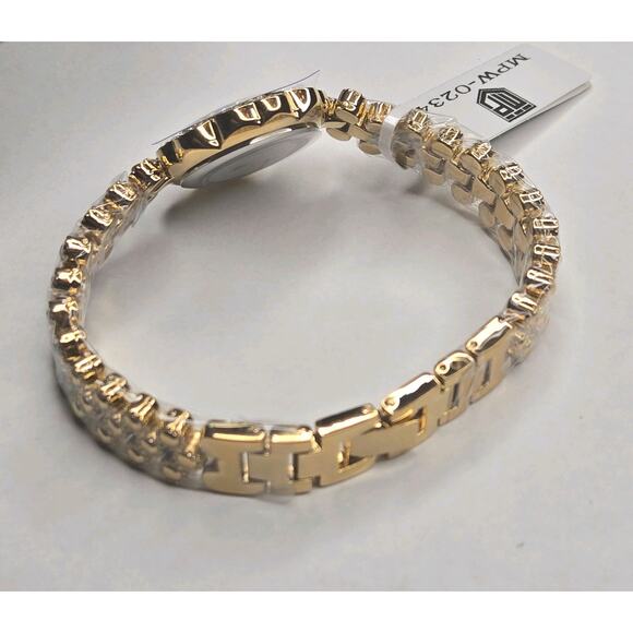 New Montres Prestige x Invicta Women's Crystal Watch 28 mm Quartz Gold - Picture 7 of 10